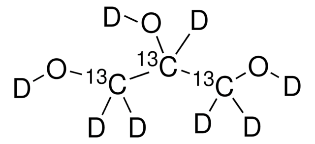 Glycerin-13C3, d8 98 atom % D, 99 atom % 13C