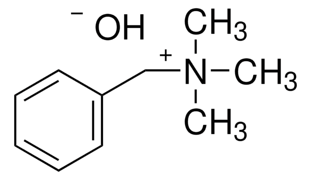 Benzyltrimethylammoniumhydroxid -Lösung 40&#160;wt. % in H2O