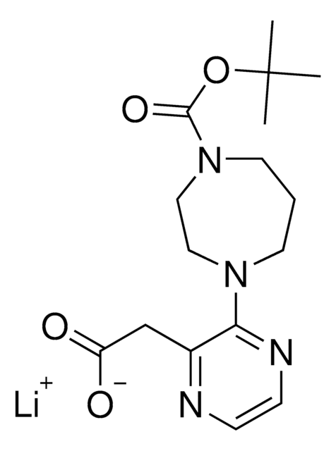 Lithium 2-(3-(4-(tert-butoxycarbonyl)-1,4-diazepan-1-yl)pyrazin-2-yl)acetate