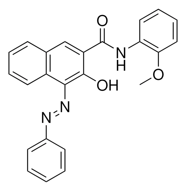 3-HYDROXY-4-PHENYLAZO-NAPHTHALENE-2-CARBOXYLIC ACID (2-METHOXY-PHENYL)-AMIDE AldrichCPR