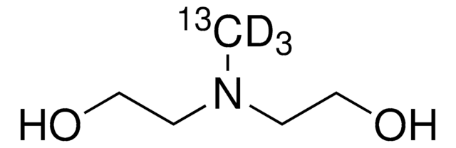 N-メチル-13C, d3-ジエタノールアミン 99 atom % 13C, 98 atom % D, 97% (CP)