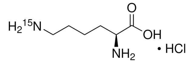 L-Lysine-&#949;-15N hydrochloride 98 atom % 15N, 99% (CP)