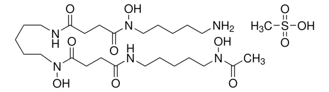 Deferoxamina powder, &#8805;92.5% (TLC)