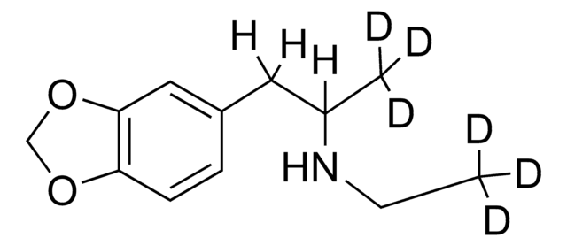 (±)-MDEA-D6 solution 100&#160;&#956;g/mL in methanol, ampule of 1&#160;mL, certified reference material, Cerilliant&#174;