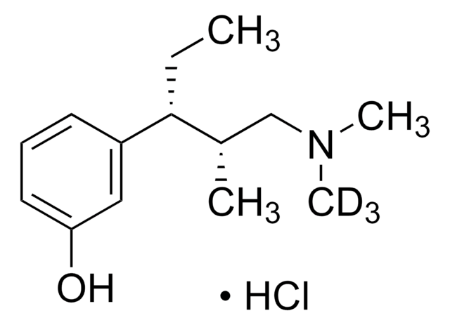 Tapentadol-D3 -hydrochlorid -Lösung 100&#160;&#956;g/mL in methanol (as free base), ampule of 1&#160;mL, certified reference material, Cerilliant&#174;