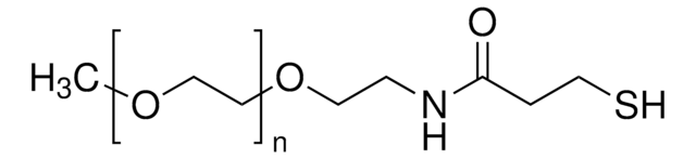 O-[2-(3-Mercaptopropionylamino)-ethyl]-O&#8242;-methyl-polyethylenglykol 5,000