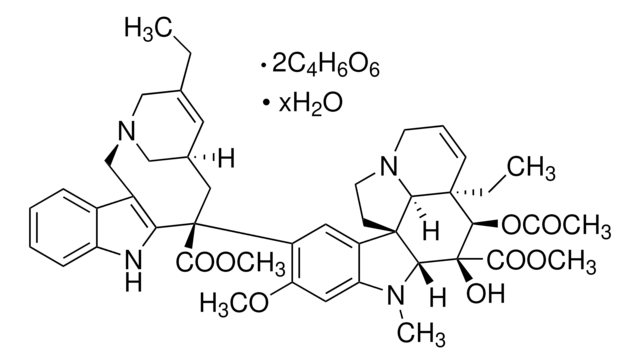 ビノレルビン 二酒石酸塩 水和物 &#8805;98% (HPLC), powder