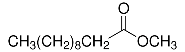 Methyl undecanoate certified reference material, TraceCERT&#174;, Manufactured by: Sigma-Aldrich Production GmbH, Switzerland