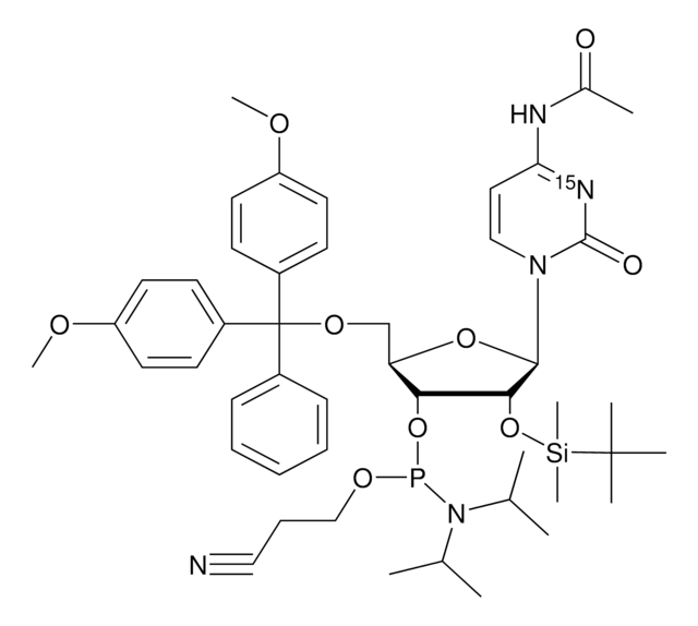 DMT-2&#8242;O-TBDMS-rC(ac)-3-15N phosphoramidite &#8805;98 atom % 15N, &#8805;95% (CP)