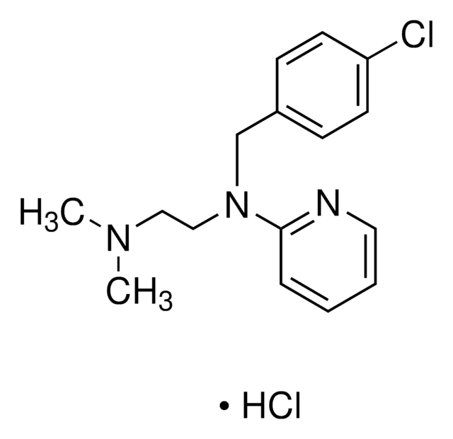 Chlorpyramin -hydrochlorid analytical standard, for drug analysis