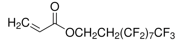 1H,1H,2H,2H-Perfluordecylacrylat contains 100&#160;ppm tert-butylcatechol as inhibitor, 97%