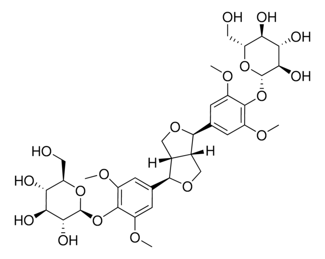 (&#8722;)-Syringaresinol-4,4&#8242;-di-O-&#946;-D-glucosid phyproof&#174; Reference Substance