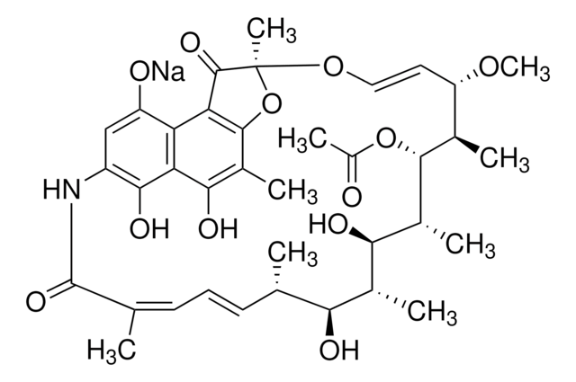 リファマイシンSV ナトリウム塩 Pharmaceutical Secondary Standard; Certified Reference Material