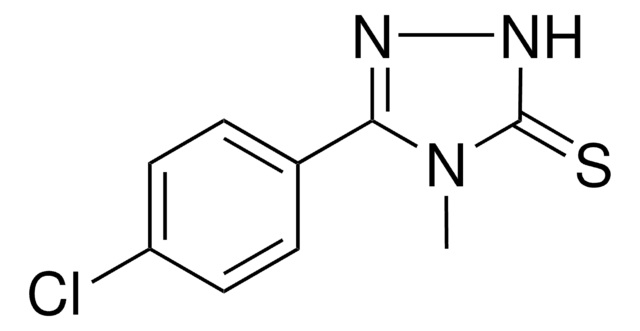 5-(4-CHLOROPHENYL)-4-METHYL-2,4-DIHYDRO-3H-1,2,4-TRIAZOLE-3-THIONE AldrichCPR