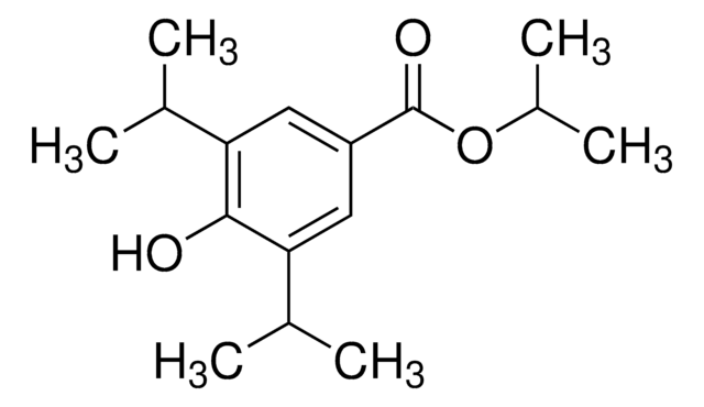 1-Methylethyl 4-hydroxy-3,5-bis(1-methylethyl)benzoate certified reference material, TraceCERT&#174;, Manufactured by: Sigma-Aldrich Production GmbH, Switzerland