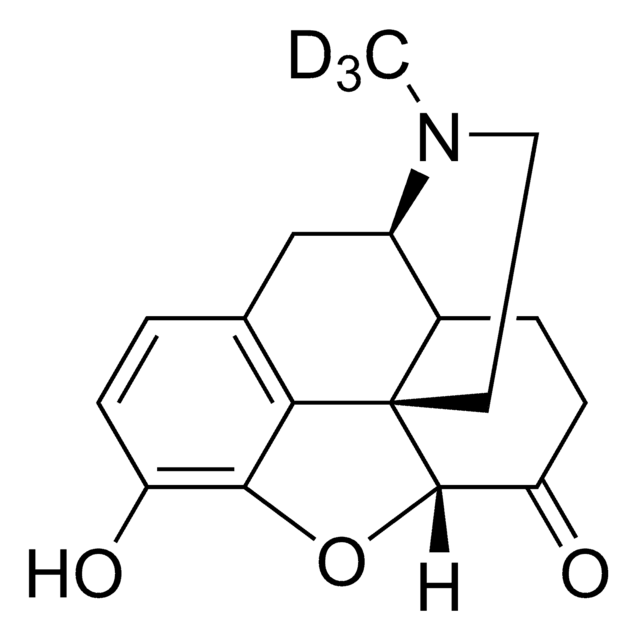 Hydromorphon-D3 -Lösung 100&#160;&#956;g/mL in methanol, ampule of 1&#160;mL, certified reference material, Cerilliant&#174;