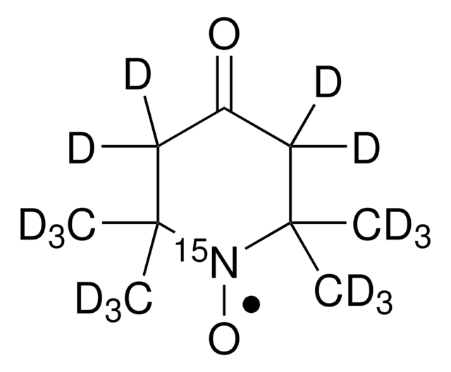 4-Oxo-TEMPO-d16,15N, free radical 98 atom % D, 98 atom % 15N, for ESR-spectroscopy