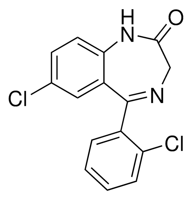 地洛西泮标准液 溶液 100&#160;&#956;g/mL in acetonitrile, ampule of 1&#160;mL, certified reference material, Cerilliant&#174;