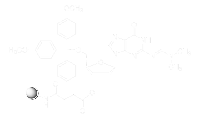 dG(dmf)-CPG pore size 500&#160;Å, 30-40&#956;mol/g