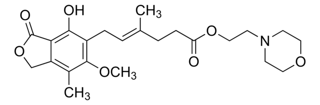 Mycophenolate mofetil for peak identification European Pharmacopoeia (EP) Reference Standard