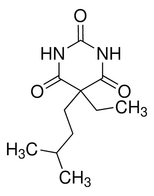 异戊巴比妥标准液 溶液 1.0&#160;mg/mL in methanol, ampule of 1&#160;mL, certified reference material, Cerilliant&#174;