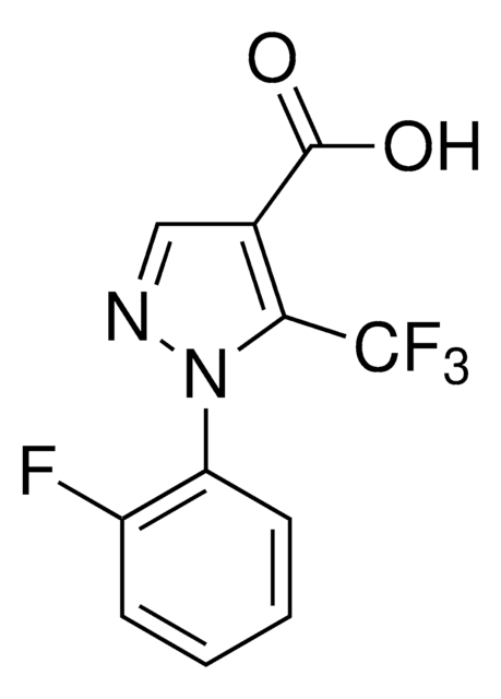 5-(Trifluoromethyl)-1-(2-fluorophenyl)-1H-pyrazole-4-carboxylic acid AldrichCPR