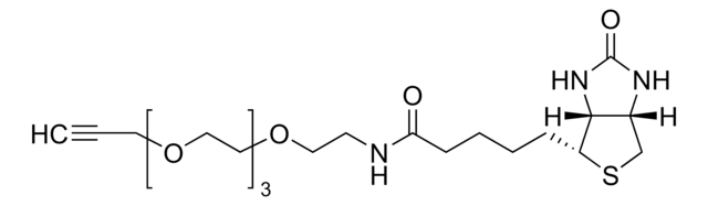 ビオチン-PEG4-アルキン for copper catalyzed click labeling