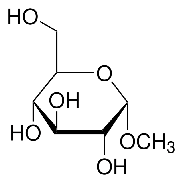 Méthyl &#945;-D-glucopyranoside &#8805;99.0%, suitable for microbiology