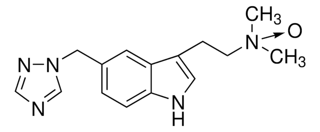 N,N-Dimethyl-2-[5-(1H-1,2,4-triazol-1-ylmethyl)-1H-indol-3-yl]ethanamin-N-oxid certified reference material, TraceCERT&#174;, Manufactured by: Sigma-Aldrich Production GmbH, Switzerland