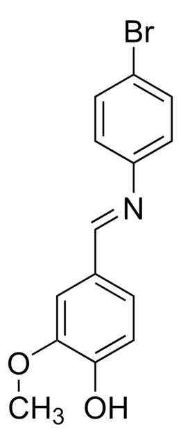 (E)-4-(((4-Bromophenyl)imino)methyl)-2-methoxyphenol AldrichCPR