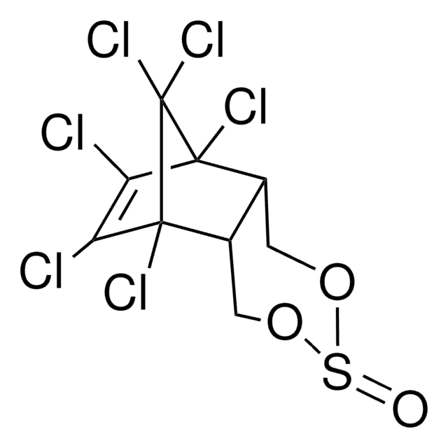 α-エンドスルファン certified reference material, TraceCERT&#174;, Manufactured by: Sigma-Aldrich Production GmbH, Switzerland