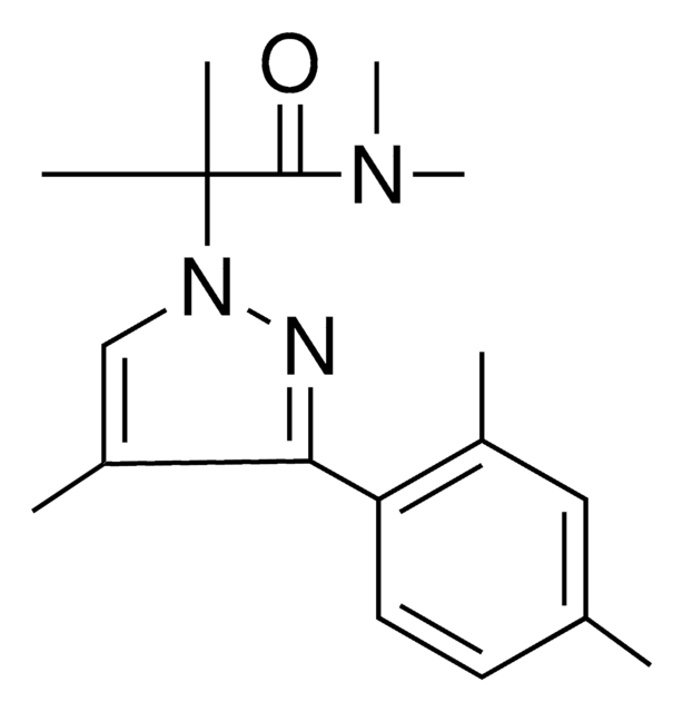 2-[3-(2,4-dimethylphenyl)-4-methyl-1H-pyrazol-1-yl]-N,N,2-trimethylpropanamide AldrichCPR