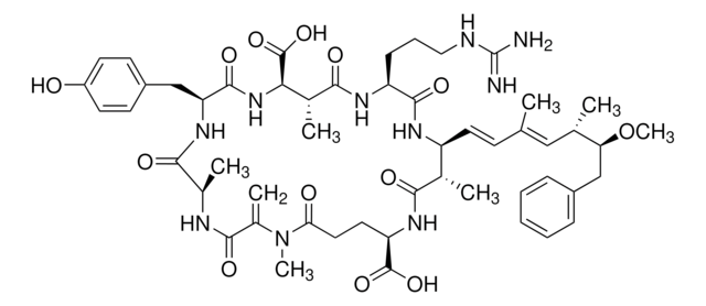 Microcystin YR from Microcystis aeruginosa cyanotoxin