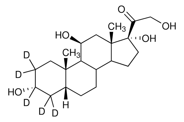 四氢皮质醇-2,2,3,4,4-d5 溶液 100&#160;&#956;g/mL in methanol, &#8805;98 atom % D, &#8805;98% (CP)