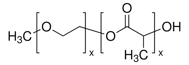 Poly(ethylenglykol)-block-polylactid-methylether PEG average Mn 750, PLA average Mn 1,000