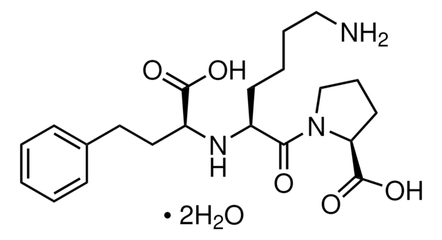 Lisinopril for system suitability A European Pharmacopoeia (EP) Reference Standard