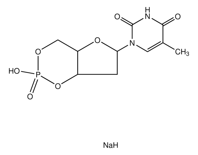 チミジン3&#8242;:5&#8242;-環状一リン酸 ナトリウム塩 &#8805;98%