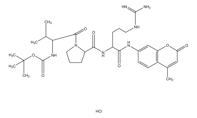 Boc-Val-Pro-Arg-7-amido-4-methylcoumarin hydrochloride