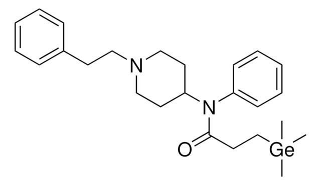 N-PHENYL-N-(1-(2-PHENYLETHYL)-4-PIPERIDINYL)-3-(TRIMETHYLGERMYL)PROPANAMIDE AldrichCPR