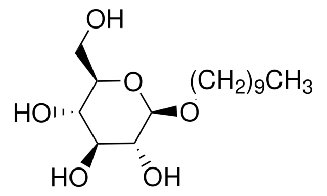 Decyl &#946;-D-Glucopyranosid &#8805;98% (GC)