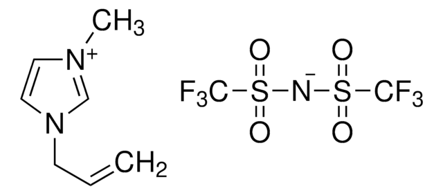 1-アリル-3-メチルイミダゾリウム ビス(トリフルオロメチルスルホニル)イミド &#8805;98.5% (HPLC)