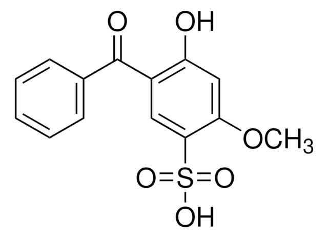 5-ベンゾイル-4-ヒドロキシ-2-メトキシベンゼンスルホン酸 &#8805;97.0% (HPLC)