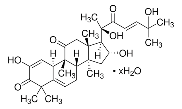 ククルビタシンI 水和物 &#8805;95% (HPLC), solid