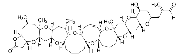 Brevetoxin 1 -Lösung 20&#160;&#956;g/g in acetonitrile (nominal concentration), certified reference material, TraceCERT&#174;, Manufactured by: Sigma-Aldrich Production GmbH, Switzerland