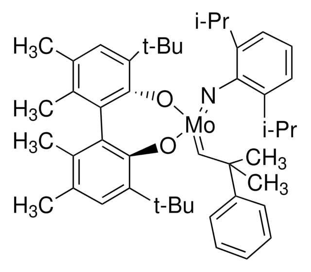 2,6-二异丙基苯基亚氨基-叔丁基亚苯基[(S)-(-)-BIPHEN]钼(VI) ringclosing metathesis catalyst, &#8805;95.0% (C)