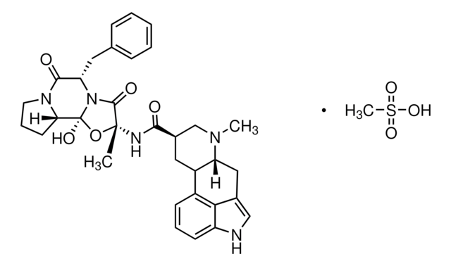 ジヒドロエルゴタミン メタンスルホン酸塩 certified reference material, pharmaceutical secondary standard