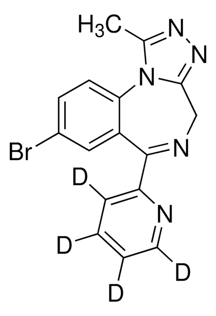 Pyrazolam-D4 solution 100&#160;&#956;g/mL in acetonitrile, certified reference material, ampule of 1&#160;mL, Cerilliant&#174;