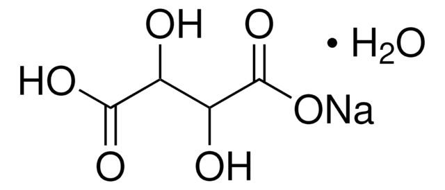 Natriumbitartrat Monohydrat BioUltra, &#8805;99.0% (T)