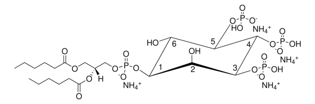 06:0 PI(3,4,5)P3 1,2-dihexanoyl-sn-glycero-3-phospho-(1&#8242;-myo-inositol-3&#8242;,4&#8242;,5&#8242;-trisphosphate) (ammonium salt), powder