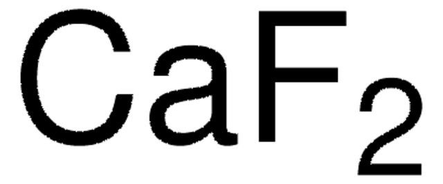 Calcium fluoride random crystals, optical grade, 99.99% trace metals basis